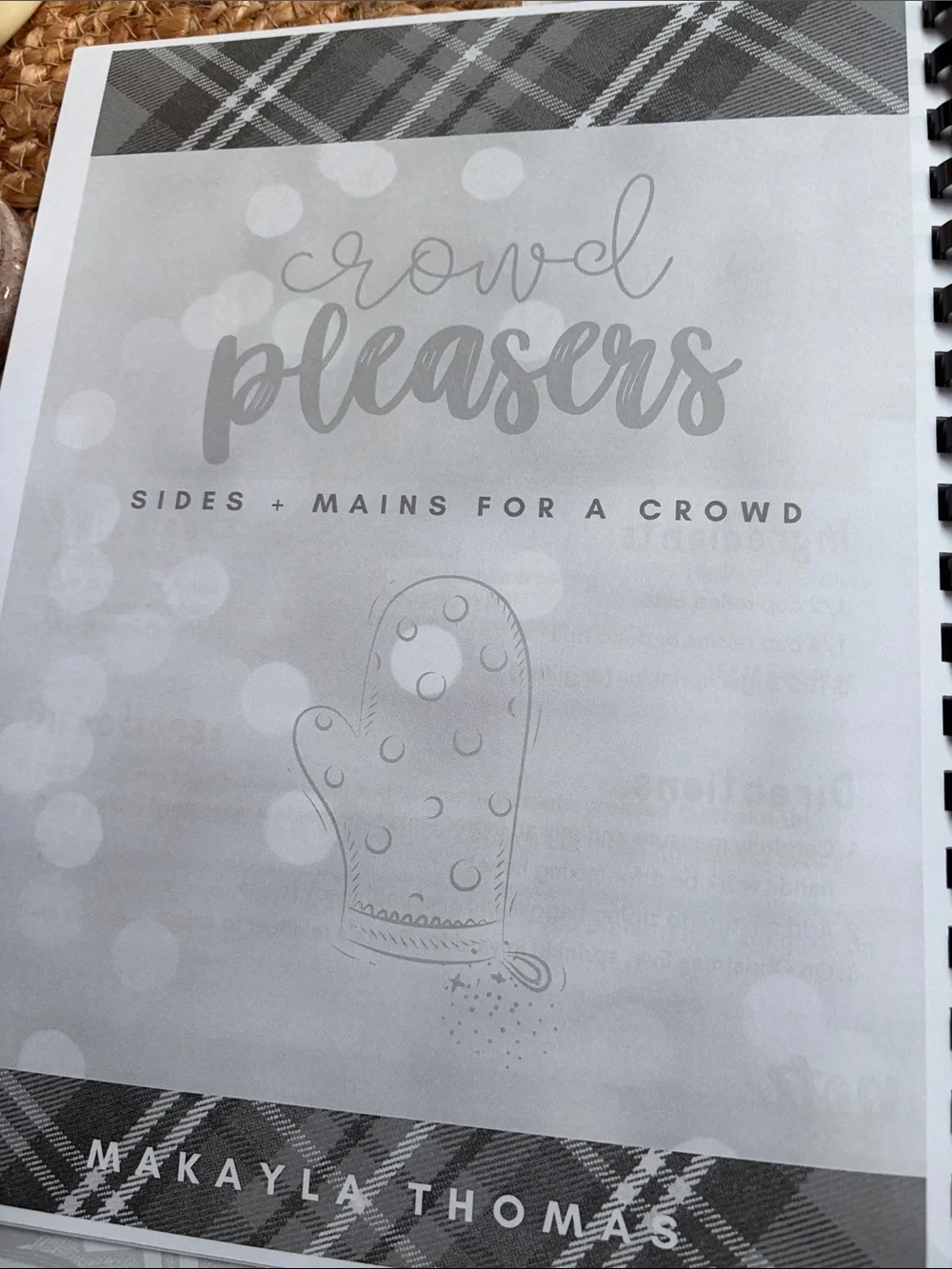 Eat, Drink & be Merry cookbook by Makayla Thomas